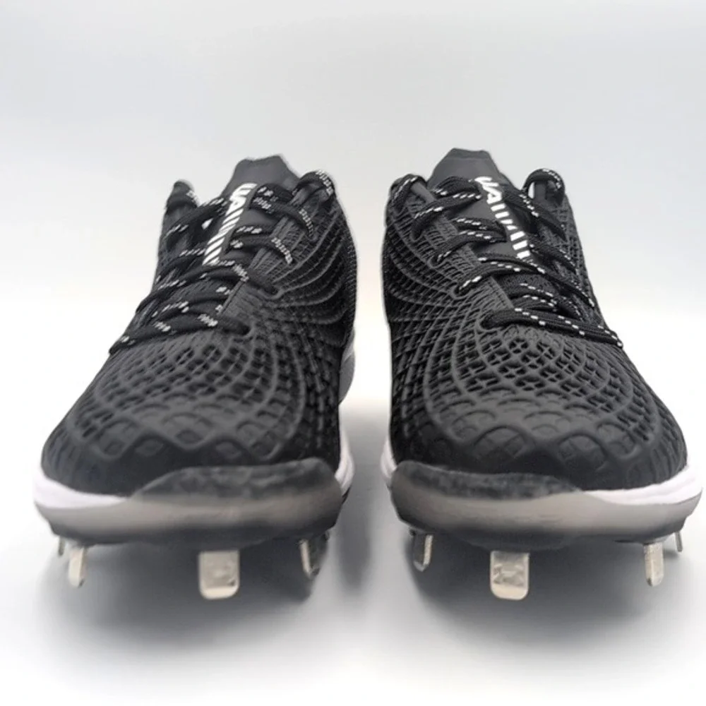 Under Armour Glyde 2.0‎ Shoes Women's 8 Metal Fastpitch Softball Cleats Black UA